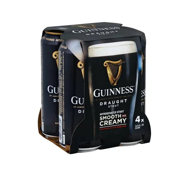 Guinness Draught Nitrogenada Pack 4x 440ml